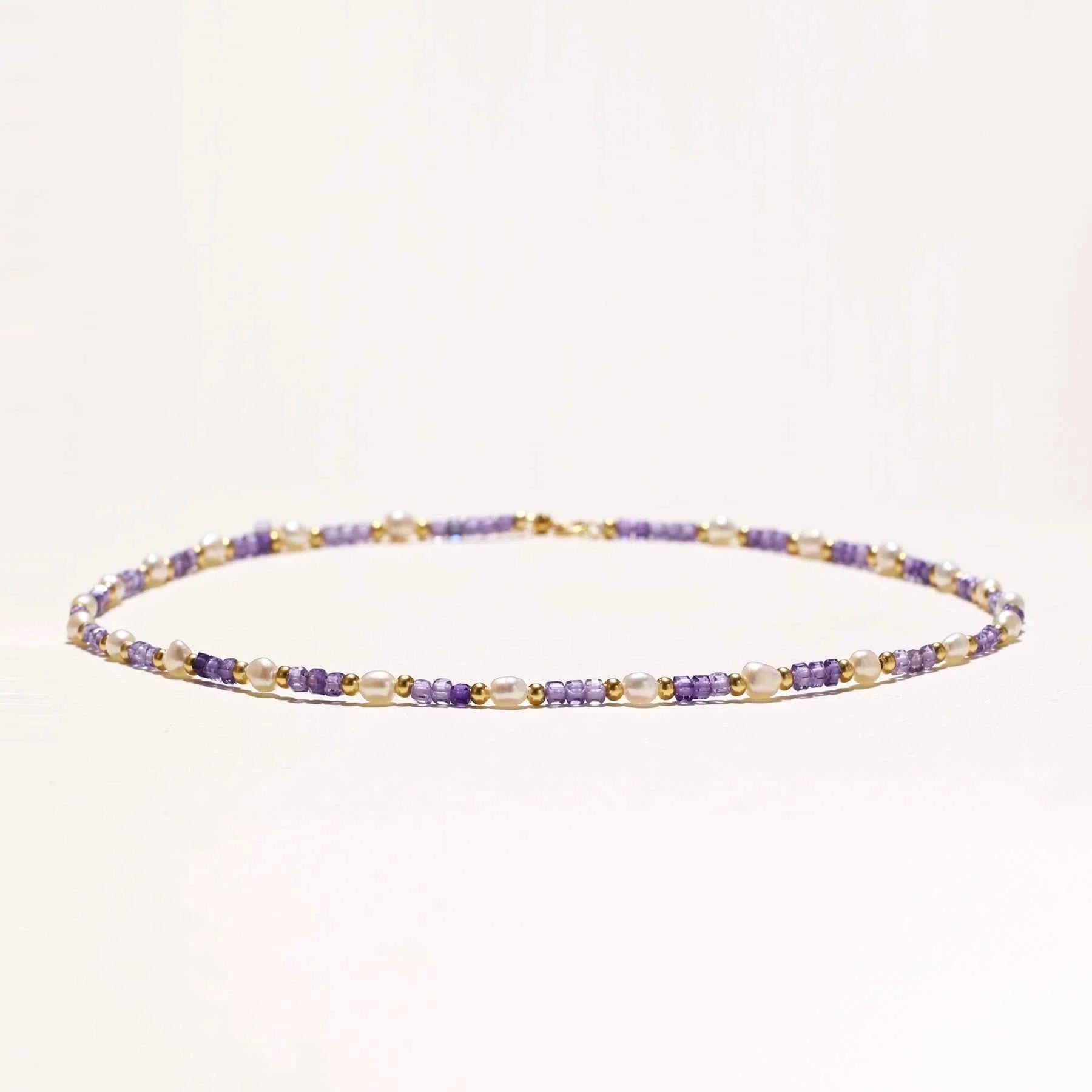Amethyst-Perlen-Harmonie-Halskette-2